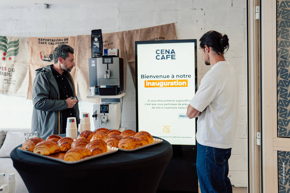 Inauguration du showroom Cena Café à Orléans — photo 1